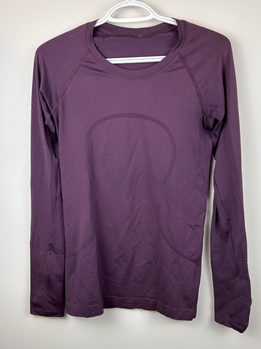 lululemon Swiftly Tech Long Sleeve Shirt Plum Purple Size 6